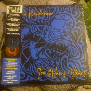 Jorma Kaukonen Too Many Years RSD Exclusive 1 Time Pressing Hot Tuna Jeff Plane